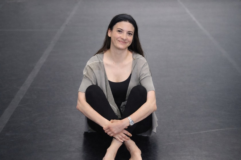 Julie Gaillard d'Aimé dans le studio