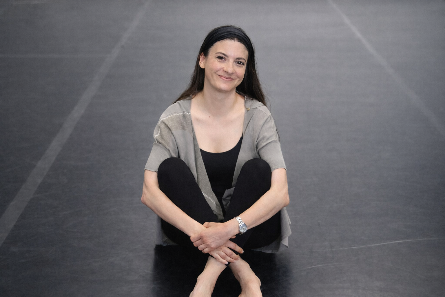 Julie Gaillard d'Aimé dans le studio
